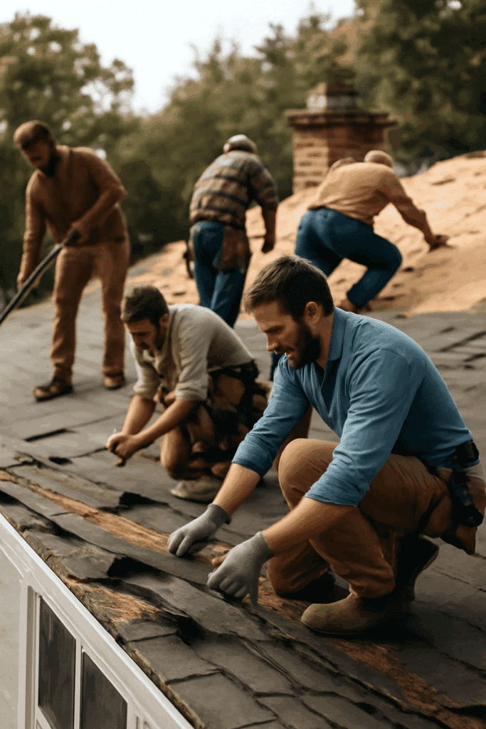 Roof replacement services in Peachtree City, GA.