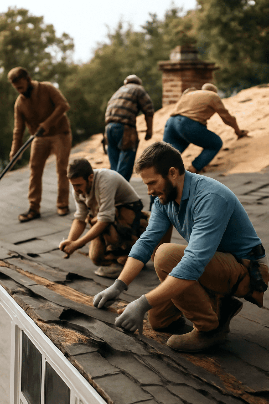 Roof replacement services in Peachtree City, GA.